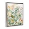 Stupell Industries Layered Transparent Leaves Floater Framed Canvas Wall Art Design by Carol Robinson